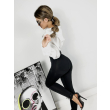 Legginsy wysmuklające Double Push /  BLACK /   XS - S - M - L - XL